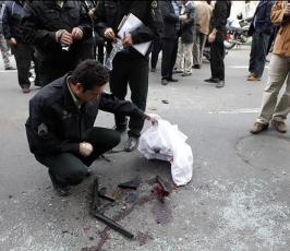 تقرير مصورعن حادث الانفجار في طهران