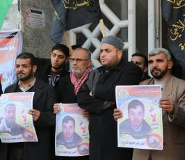  وقفة احتفالية لانتصار الأسيرين أحمد أبو فارة وأنس شديد ‫(38076929)‬ ‫‬