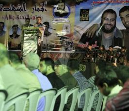 سرايا القدس تحيي ذكرى الدحدوح وثلة من شهدائها  بحي الزيتون (26)