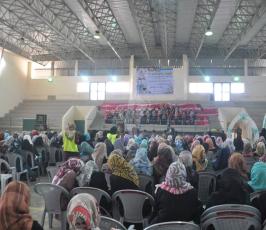 الرابطة الاسلامية تنظم  مهرجان نجوم تتالق وطالبات تتفوق بجامعة الاقصي خانيونس ‫(195294534)‬ ‫‬
