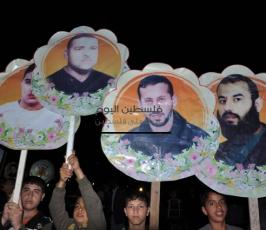 مسيرة لحركة الجهاد الإسلامي ومهجة القدس شمال القطاع بمناسبة يوم الاسير الفلسطيني