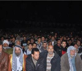 بالصور:سرايا القدس تنظم مهرجانا تأبينيا على شرف شهداء "كسر الصمت"