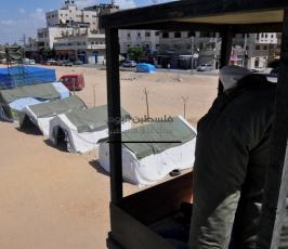 معرض حول السجون الإسرائيلية غزة