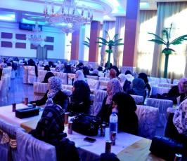 احتفال حاشد للإتحاد الاسلامى بمناسبة يوم المحاسب الفلسطينى
