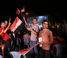  مباراة مصر والكونجو في ميادين غزة ‫(40698375)‬ ‫‬ ‫‬