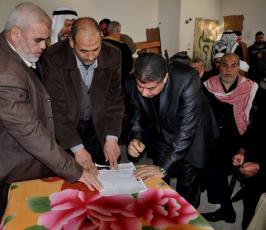 الجهاد ترعى صلحاً عشائرياً بين آل العجلة وأبو عصر في الشجاعية