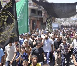 سرايا القدس بخانيونس تشيع الشهيد حازم فايز أبوشمالة