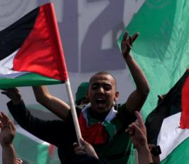 مسيرات حاشدة بذكرى يوم الارض الفلسطينى بشمال قطاع غزة