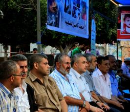  خيمة عزاء للشهيد الرضيع على دوابشة ‫(1)‬