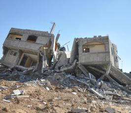 قصف منازل 2014