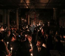 عيد الفصح لدى الطائفة المسيحية الشرقية فى غزة ‫(38863367)‬ ‫‬