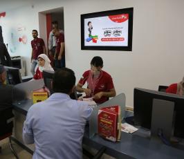 افتتاح مقر شركة الوطنية موبايل في مدينة غزة ‫(38994457)‬ ‫‬