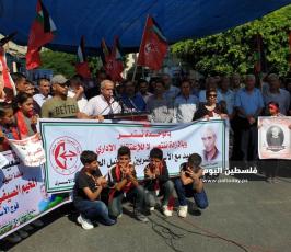 وقفة تضامنية مع الأسرى المضربين عن الطعام في سجون الاحتلال ‫(38535682)‬ ‫‬.jpeg