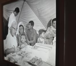  معرض للانروا بغزة حول النكبة