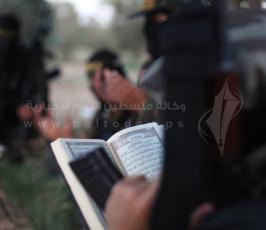 مرابطو "سرايا القدس" في شهر رمضان زادهم قليل وإيمانهم ودعائهم كثير
