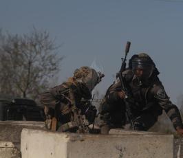 مواجهات عنيفة في بلدة سلواد شرق رام الله في اعقاب تشييع الشهيد عروة