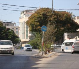 مدينة غزة بعد تخفيف الإجراءات الحكومية (2).JPG