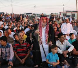  صلاة العيد في مخيم العودة شرق غزة ‫(41353729)‬ ‫‬.JPG