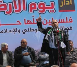 مسيرة للفصائل فى شمال غزة بذكرى يوم الارض ‫(38404619)‬ ‫‬