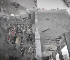 دمار وقصف المنازل2014