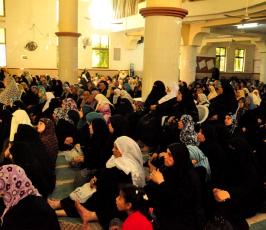 العمل النسائى ينظم ندوة ثقافية بذكرى الانطلاقة الجهادية بمسجد ارض الرباط بغزة