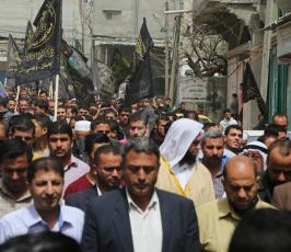 مسيرةللجهاد دعماً لانتفاضة القدس، ورفضاً للتنسيق الأمني وإسناداً للأسرى  ‫(30663055)‬ ‫‬