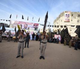 مهرجان الوفاء للشقاقي والشهداء في رفح
