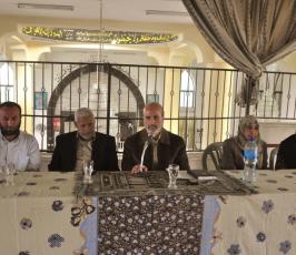 العمل النسائي تعقد ندوة سياسية في مسجد أرض الرباط بحضور الأسيرة المحررة هناء شلبي