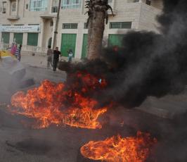 خاص فلسطين اليوم..مواجهات بين شبان فلسطينيين وقوات الاحتلال في قرية سلواد شرقي رام الله