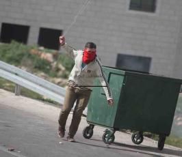 مواجهات في أعقاب تشييع الشهيد "محمد عصفور" في عابود شمال غرب رام الله