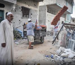 عودة سكان المناطق الشرقية لقطاع غزة