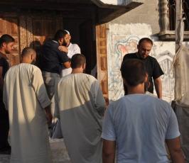 الجهادبرفح يزور عوائل الشهداء والاسرى بحلول شهر رمضان ضمن حملة تكافل الخير ‫(31290777)‬ ‫‬