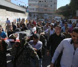 جنازة الشهيد القائد رائد الحرازين ‫(30322578)‬ ‫‬