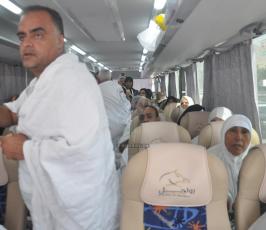 وصول حجاج مكرمة خادم الحرمين