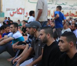  صلاة العيد بالعراء في نادي الشجاعية  ‫(30073240)‬ ‫‬