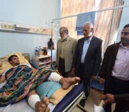  قيادة الجهاد يزور جرحى إنتفاضة القدس  ‫(29614480)‬ ‫‬