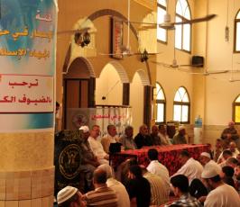لجنة الاعمار العامة للجهاد تفتتح مسجد التوحيد في منطقة عائلة السموني شرق غزة‎