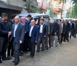 نقابة الصحفيين تزور عوائل الشهداء الصحفيين بغزة
