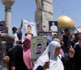 مسيرات حاشدة بالقدس المحتلة تضامناً مع الأسرى في سجون الاحتلال