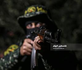 والدا  قائد اركان المقاومة فى فلسطين بهاء أبو العطا (6).JPG