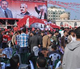 الجبهة الشعبية تحتفل في ذكرى انطلاقتها الـ46 في غزة