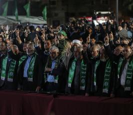 مهرجان تابين الشهيد مازن فقهاء بساحة الكتيبة بغزة ‫(38797836)‬ ‫‬