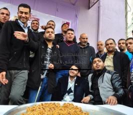 نقابة الصحفيين تنظم حفل استقبال للمصور الصحفي "محمد عثمان" بعد عودته لغزة