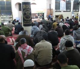  ندوة سياسية بعنوان " للاقصى زاحفون " بالوسطى