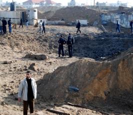 طائرات الاحتلال تغير على موقع تابع للمقاومة الفلسطينية بغزة
