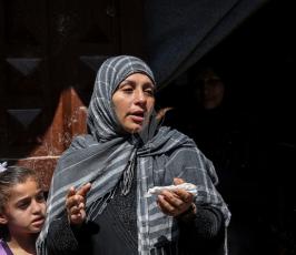 وداع مؤثر الشهيد عبد الدباغ ‫(1)‬
