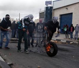 خاص فلسطين اليوم..مواجهات وإعتقالات في الضفة الغربية‏