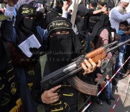 العمل النسائي في مسيرة الزحف الجهادي