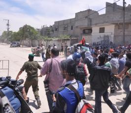 بالصور: الفلسطينيون يحيون ذكرى النكبة الـ66 على احتلال فلسطين