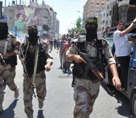 جنازة الشهيد القائد في سرايا القدس شعبان الدحدوح